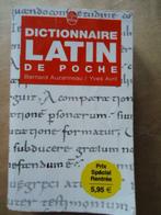 Yves Avril - Bernard Auzanneau Dictionnaire Latin De Poche, Enlèvement ou Envoi, Utilisé, Latin
