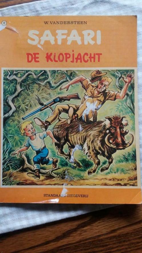 SAFARI - De klopjacht nr. 12 - W. Vandersteen, Boeken, Stripverhalen, Gelezen, Ophalen of Verzenden