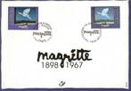 Année 1998 : Carte souvenir 2755HK - René Magritte, Enlèvement ou Envoi