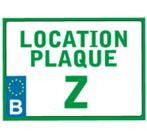 Location plaque Z - Namur et environ