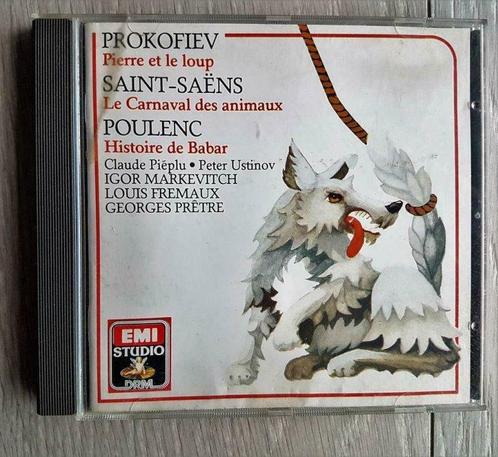 CD audio  Prokofiev-Saint Saens-Poulenc  Emi studio, Divers, Divers Autre, Utilisé, Envoi