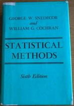 STATISTICAL METHODS: G.W. Snedecor & W.G. Cochran:, Boeken, Gelezen, Ophalen of Verzenden, Hoger Onderwijs