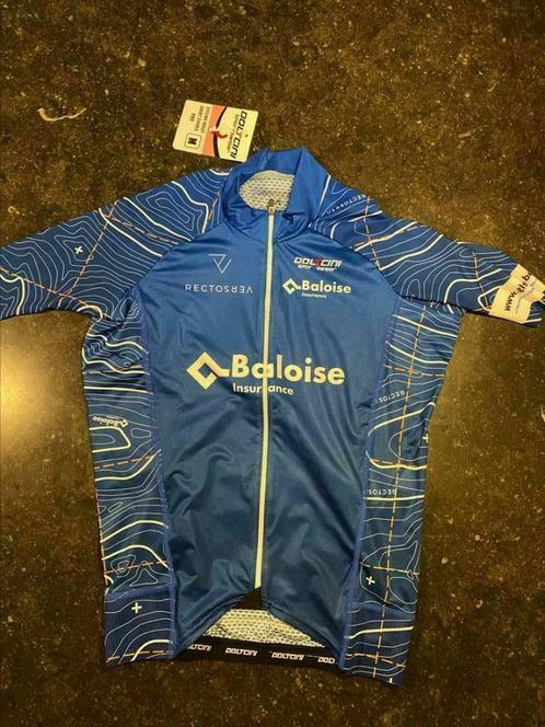 Doltcini shirt Baloise Ladies tour maat M, Kleding | Dames, Sportkleding, Nieuw, Hardlopen of Fietsen, Maat 38/40 (M), Blauw, Ophalen of Verzenden