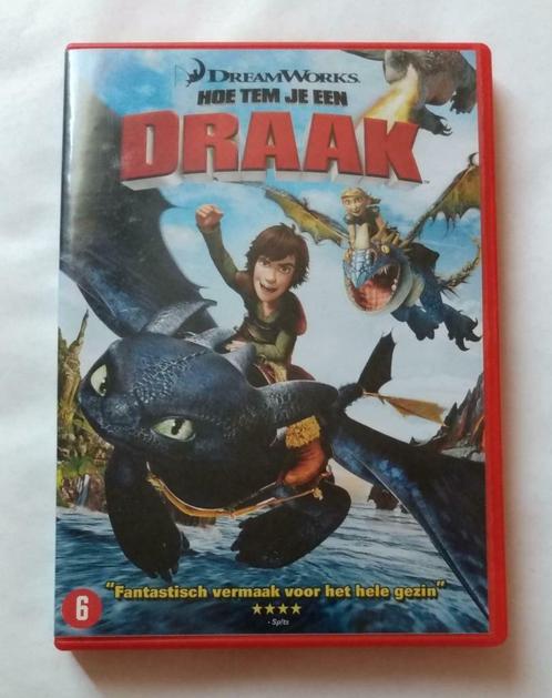 Hoe Tem Je Een Draak comme neuf, Cd's en Dvd's, Dvd's | Tekenfilms en Animatie, Zo goed als nieuw, Tekenfilm, Vanaf 6 jaar, Ophalen of Verzenden