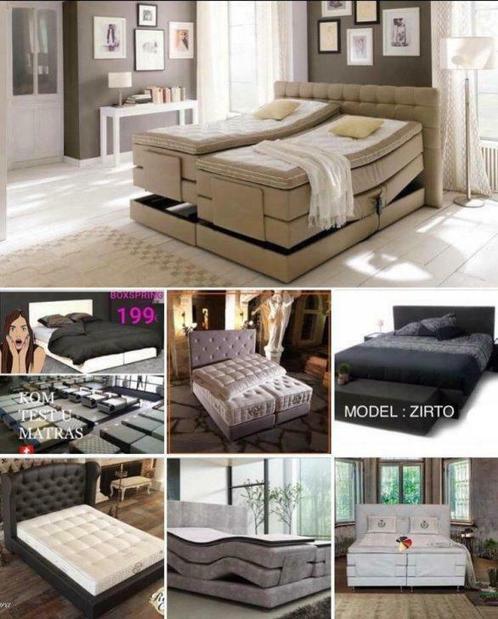 BOXSPRING ‼️ACTIE‼️PROMOTIE‼️, Maison & Meubles, Chambre à coucher | Lits boxsprings, Neuf, Enlèvement ou Envoi