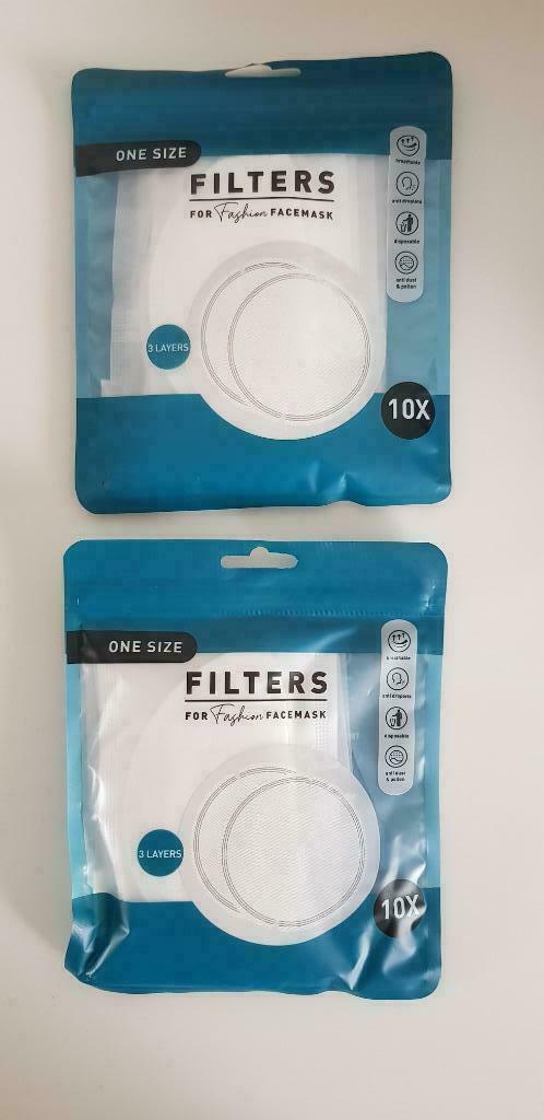 3-lagen filters voor mondmasker one size, Je propose mon aide, Une seule fois, Autres types d'aide