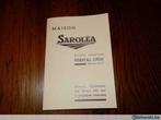 Sarolea 350cc onderhouds handboek (zijklepper), Motos, Neuf