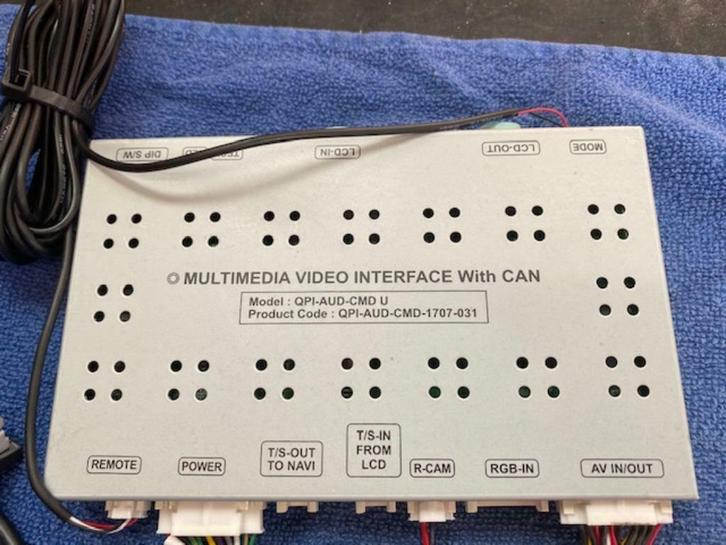 multimedia video interface with canbus voor audi, Auto diversen, Autoradio's, Gebruikt, Ophalen