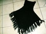 donker paarse poncho mt 134-140, Kinderen en Baby's, Ophalen of Verzenden, Gebruikt, Meisje, Overige typen