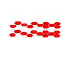 VW GTI / GTE / R Spiegelkap Striping in diverse Kleuren !, Auto-onderdelen, Verzenden, Nieuw, Links, Overige automerken