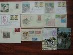 Thema wielrennen!!!, Postzegels en Munten, Postzegels | Thematische zegels, Ophalen of Verzenden, Sport, Gestempeld
