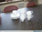 6 tassen + ondertasjes, Ophalen, Gebruikt, Kop(pen) en/of Schotel(s)
