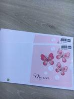 Menus Papillons de chez Ava, Nieuw, Feestartikel