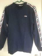 Sweater Fila donkerblauw met motief op mouw maat XS, Kleding | Heren, Truien en Vesten, Maat 46 (S) of kleiner, Blauw, Ophalen of Verzenden