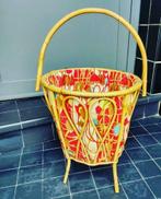 Vintage bamboe handwerkmand, Ophalen of Verzenden