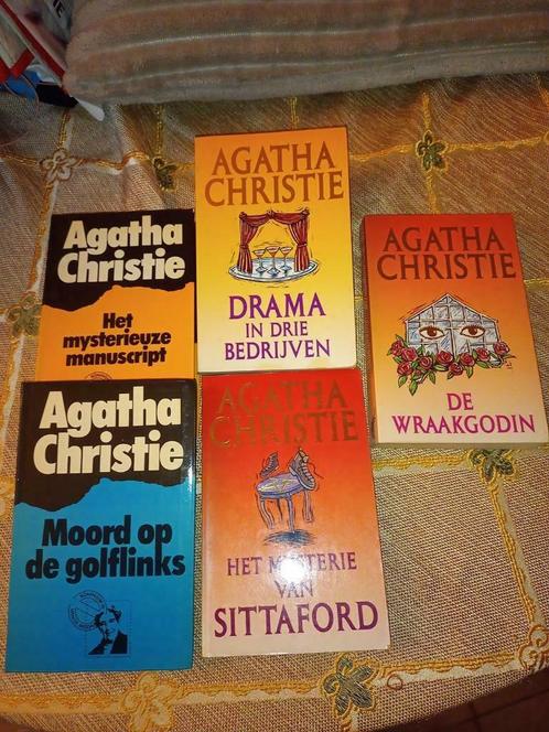 5 Boeken Agatha Christie, zeer goede staat, samen 5 euro, Livres, Policiers, Comme neuf, Enlèvement ou Envoi