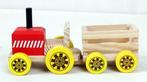 Houten treintje, Kinderen en Baby's, Speelgoed | Houten speelgoed, Ophalen of Verzenden, Zo goed als nieuw, Duw- of Trekspeelgoed