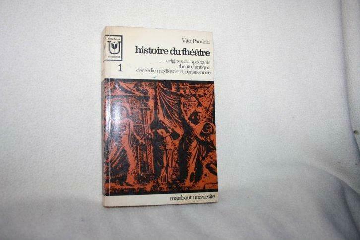 Histoire du théâtre 1 -Vito Pandolfi, Livres, Art & Culture | Danse & Théâtre, Utilisé, Enlèvement ou Envoi