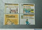 Tintin : 4 doubles feuillets ed. Nouvelle gazette, Gelezen, Ophalen of Verzenden