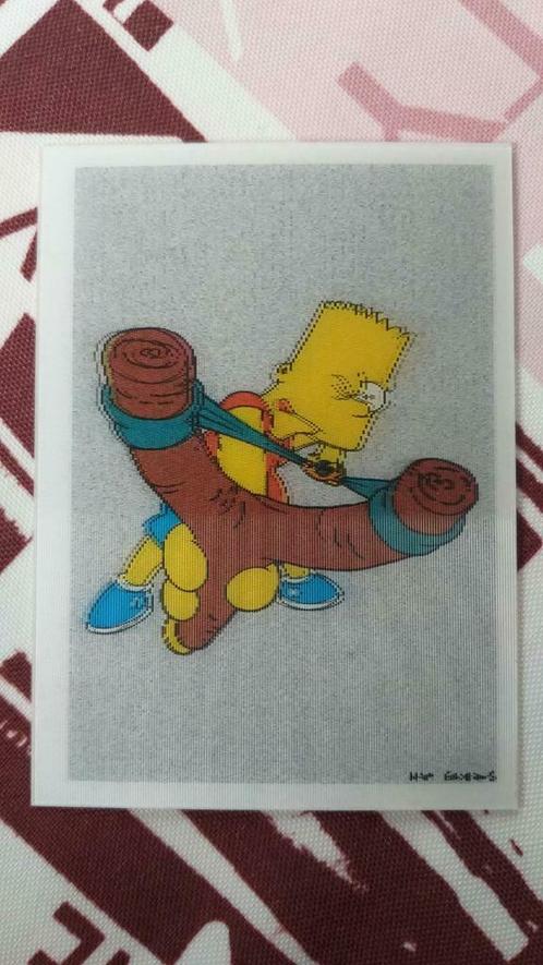 Carte hologramme Bart Simpsons n19 - Panini - 2000, Verzamelen, Overige Verzamelen, Nieuw, Ophalen of Verzenden
