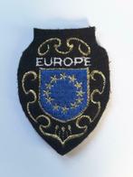 * applique ou écusson à coudre sur feutre noir motif Europe, Enlèvement ou Envoi, Neuf
