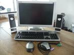 Medion 19" TFT monitor met luidsprekers, toetsenbord en muis