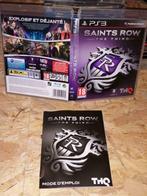 Saints Row - The Third - Jeu PS3, Comme neuf, À partir de 18 ans, Aventure et Action, Enlèvement ou Envoi