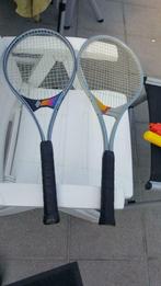 2 tennisraketten jaren 1990, Raquette, Enlèvement, Utilisé