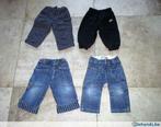 4 jongens lange broeken - maat 80, Kinderen en Baby's, Babykleding | Maat 50, Gebruikt, Broekje, Ophalen of Verzenden, Hema