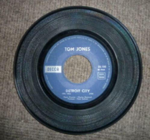 vinyl single Tom Jones : Ten guitars / Detroit city, Cd's en Dvd's, Vinyl Singles, Single, Overige genres, Ophalen of Verzenden