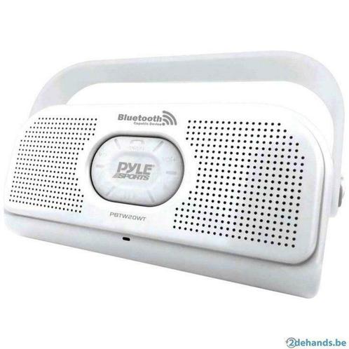 Pyle Waterproof Bluetooth Portable Speaker wit PBTW20WT, TV, Hi-fi & Vidéo, Enceintes, Neuf, Enlèvement ou Envoi