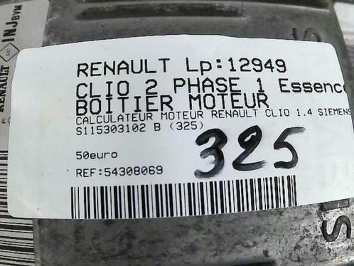 Boitier moteur  Renault Clio 2 1.6i 66kw S115303102 B (325), Autos : Pièces & Accessoires, Moteurs & Accessoires, Renault, Utilisé