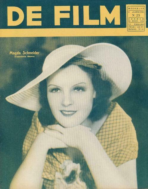 De Film (weekblad, jaargang 9, n° 25, 1935, Patria), Boeken, Tijdschriften en Kranten, Ophalen of Verzenden