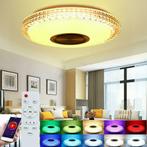 Dimbare RGB LED Plafondlamp Bluetooth Speaker 100W APP + RC, Nieuw, Design, Ophalen of Verzenden