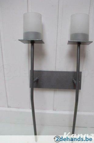 Theelicht houder, Huis en Inrichting, Woonaccessoires | Wanddecoraties, Gebruikt, Ophalen