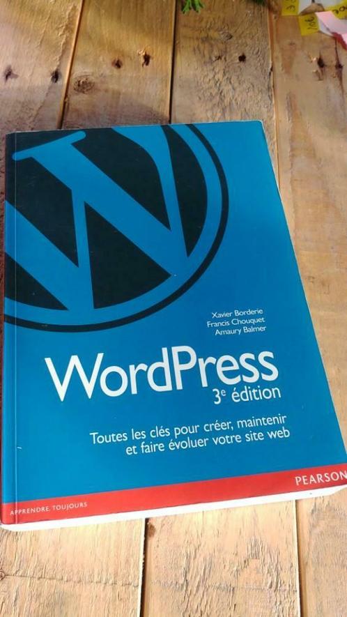 Wordpress : Toutes les clés pour... - 3e édition, Livres, Informatique & Ordinateur, Comme neuf, Internet ou Webdesign, Enlèvement ou Envoi