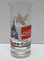 Coca Cola glas - Euro Disney - GB, Verzamelen, Glas en Drinkglazen, Nieuw, Frisdrankglas, Ophalen