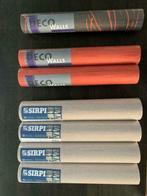 Diverse rollen kwaliteits behangpapier, Huis en Inrichting, Stoffering | Behang, Ophalen, 25 tot 50 m², Bruin, Modern
