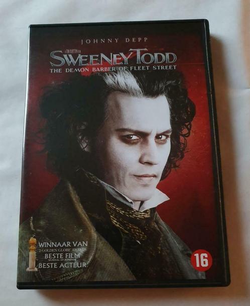 Sweeney Todd: The Demon Barber of Fleet Street comme neuf, Cd's en Dvd's, Dvd's | Thrillers en Misdaad, Zo goed als nieuw, Vanaf 16 jaar