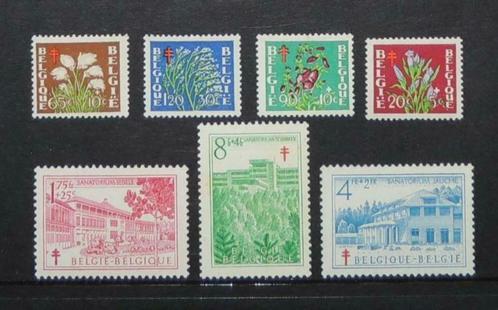 Postzegels 834/40 Antiteringzegels 1950 Bloemen en sanatoria, Postzegels en Munten, Postzegels | Europa | België, Frankeerzegel