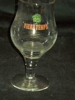 Bierglas. Vieux Temps.Brouwerij Grade. D 129, Ophalen of Verzenden, Gebruikt, Glas of Glazen, Overige merken