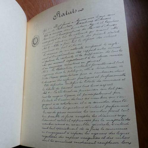 Antwerp Shipping Federation - Golden Jubilee (1901 - 1951) A, Antiek en Kunst, Antiek | Boeken en Manuscripten, Verzenden