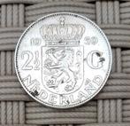 2 12 Gulden - 1959 - Nederland - Koningin Juliana, Koningin Juliana, Zilver, Ophalen of Verzenden, Losse munt