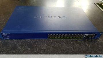 Sterk verlaagd in prijs: Netgear FS728TP 24+4 PoE Switch beschikbaar voor biedingen