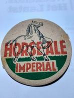oude bierkaartje: Horse-Ale  imperial, Verzamelen, Ophalen of Verzenden