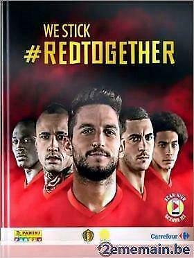 Images Panini / Carrefour - Red Together / 2018, Verzamelen, Sportartikelen en Voetbal, Nieuw, Ophalen