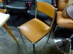 vintage stoelen chrome + skai 70er jaren, Maison et Meubles, Enlèvement ou Envoi