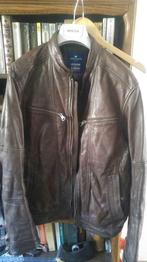 Veste en cuir veritable Tom Tailor Taille L, Enlèvement ou Envoi, Porté