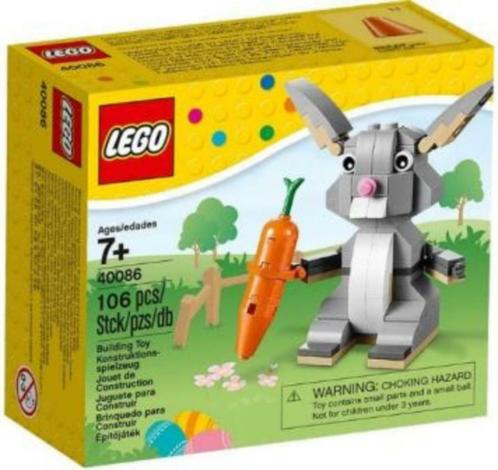 Lego 40086 Paashaas met wortel NIEUW in Gesloten Verpakking!, Kinderen en Baby's, Speelgoed | Duplo en Lego, Nieuw, Lego, Complete set