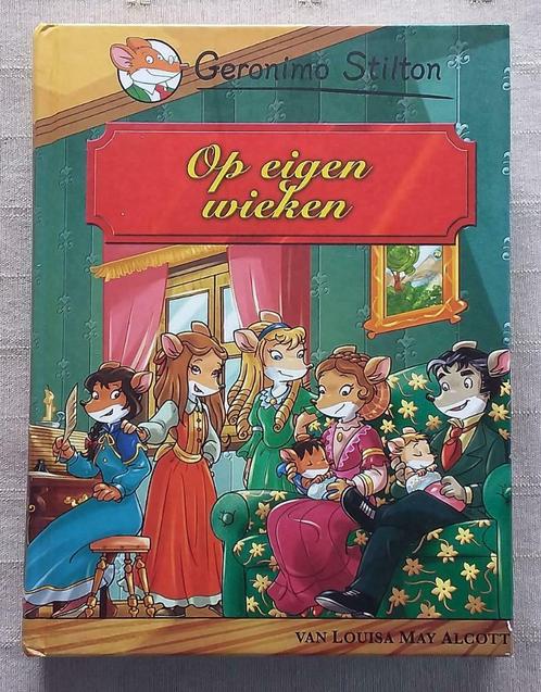 Boek Geronimo Stilton - Op eigen wieken, Livres, Livres pour enfants | Jeunesse | Moins de 10 ans, Comme neuf, Fiction général